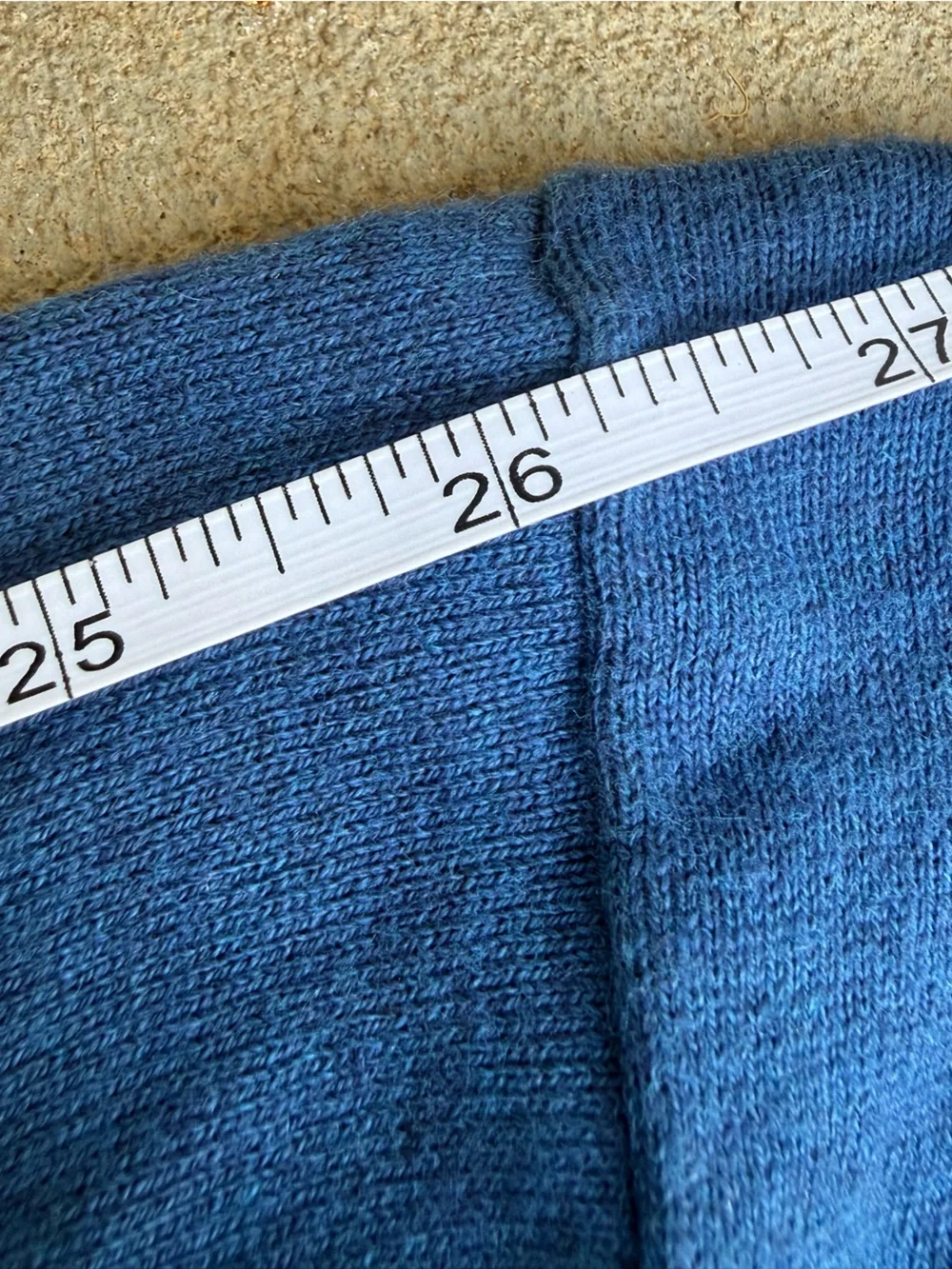 Banana Republic Pima Cotton Cashmere 1/4 Zip Sweater Blue Men’s XL